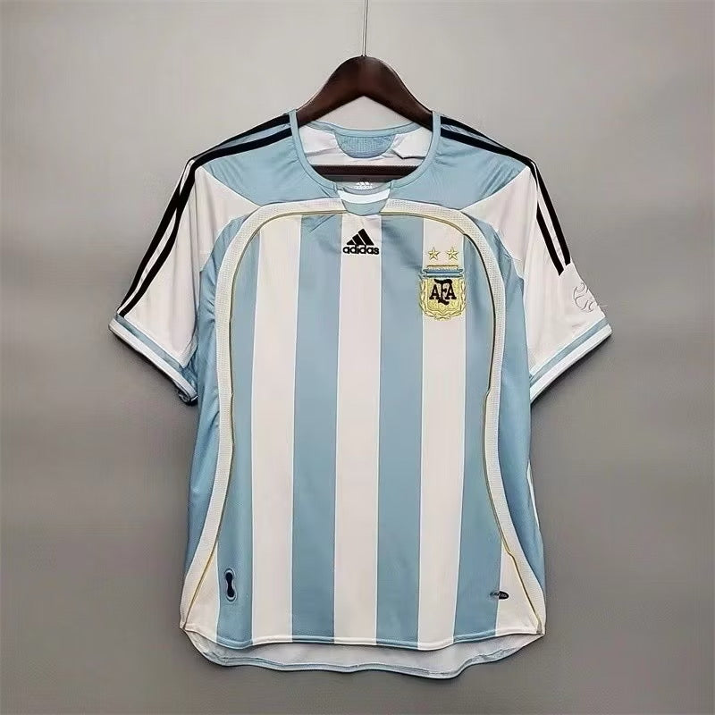 Camiseta Argentina Local 2006 Versión Retro