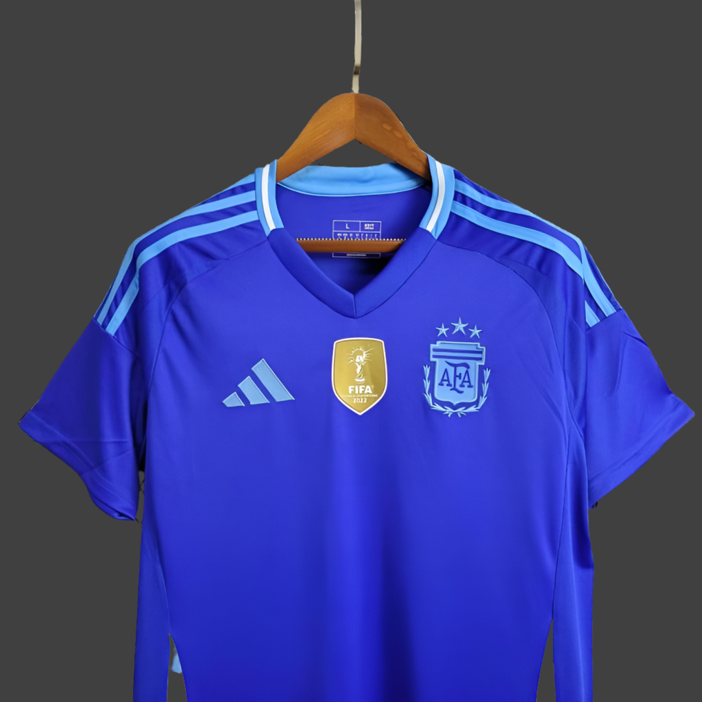 Camiseta Argentina Visitante Adulto 2024 Version Fan