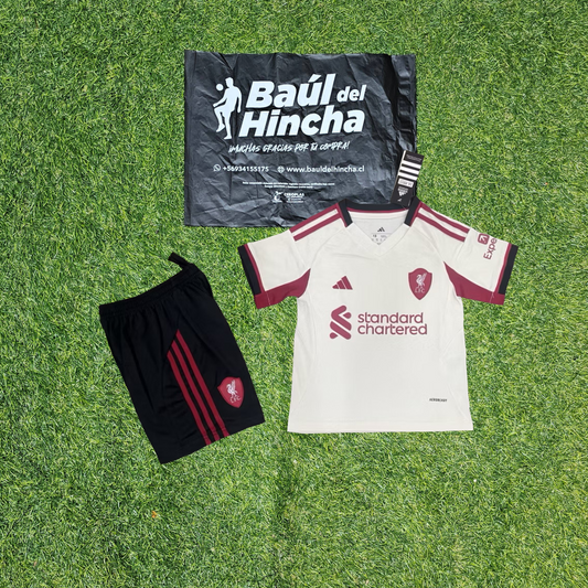 Kit Liverpool Visita 2025-2026 Versión Infantil Niño
