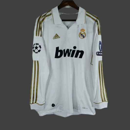 Camiseta Real Madrid  Local Manga larga 2011/12 RETRO