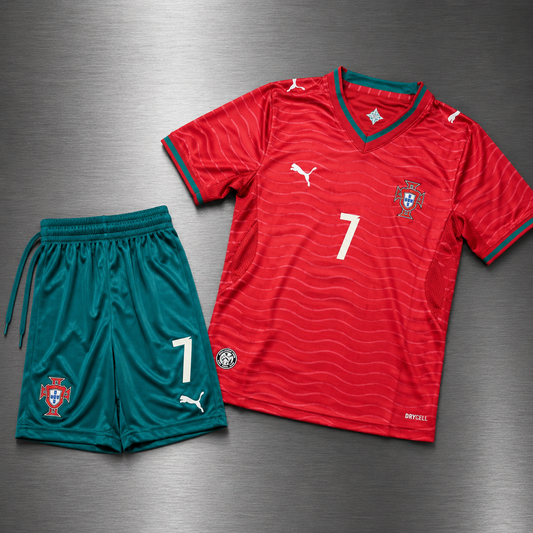Kit Portugal Local Mundial 2026 Versión Infantil Niño