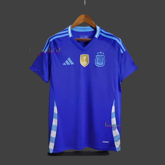 Camiseta Argentina Visitante Adulto 2024 Version Fan