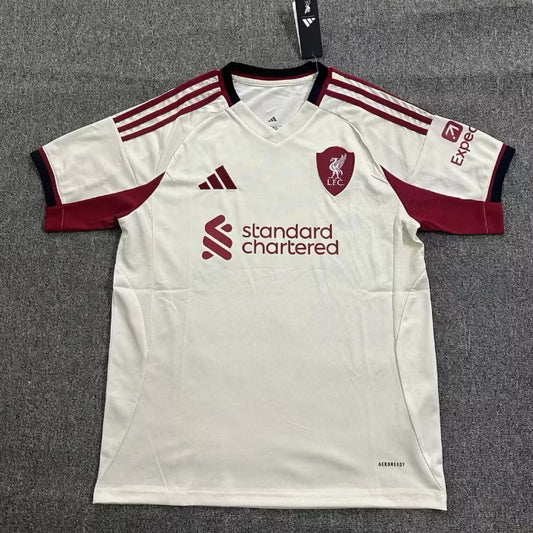 Camiseta LIVERPOOL VISITA 2025-2026 Version Fan