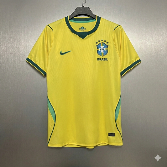 Camiseta Brasil  Local Mundial 2026 Version Fan