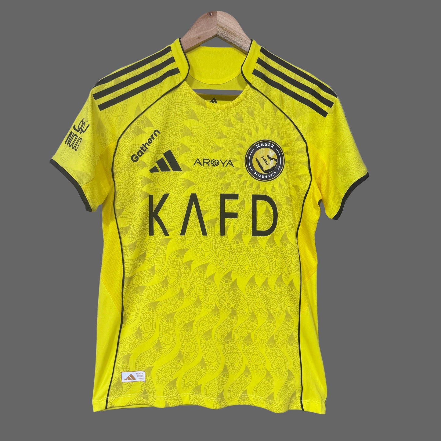 Camiseta Al-Nassr Local Cristiano Ronaldo 2025-2026 Versión Infantil Niño