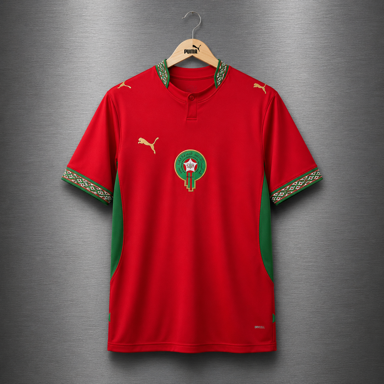 Camiseta Marrueccos  Local Mundial 2026 Version Fan