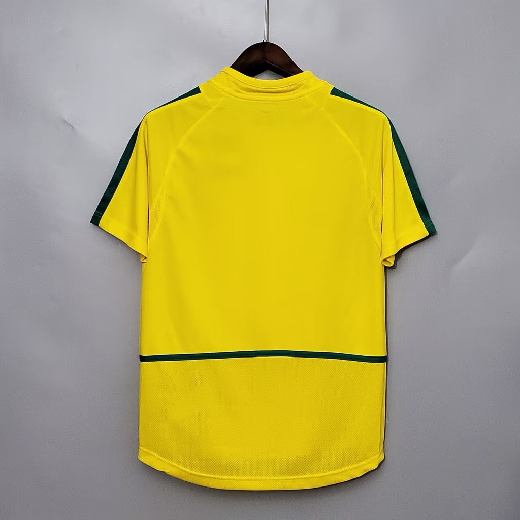Camiseta  Brasil Local 2002 RETRO