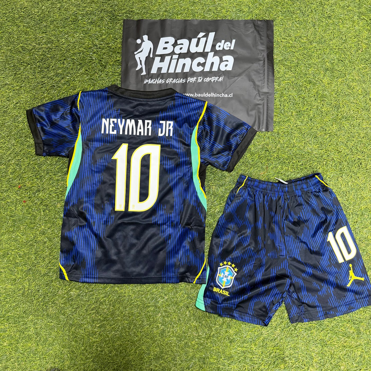 Kit Brasil Visita Mundial 2026 Versión Infantil Niño