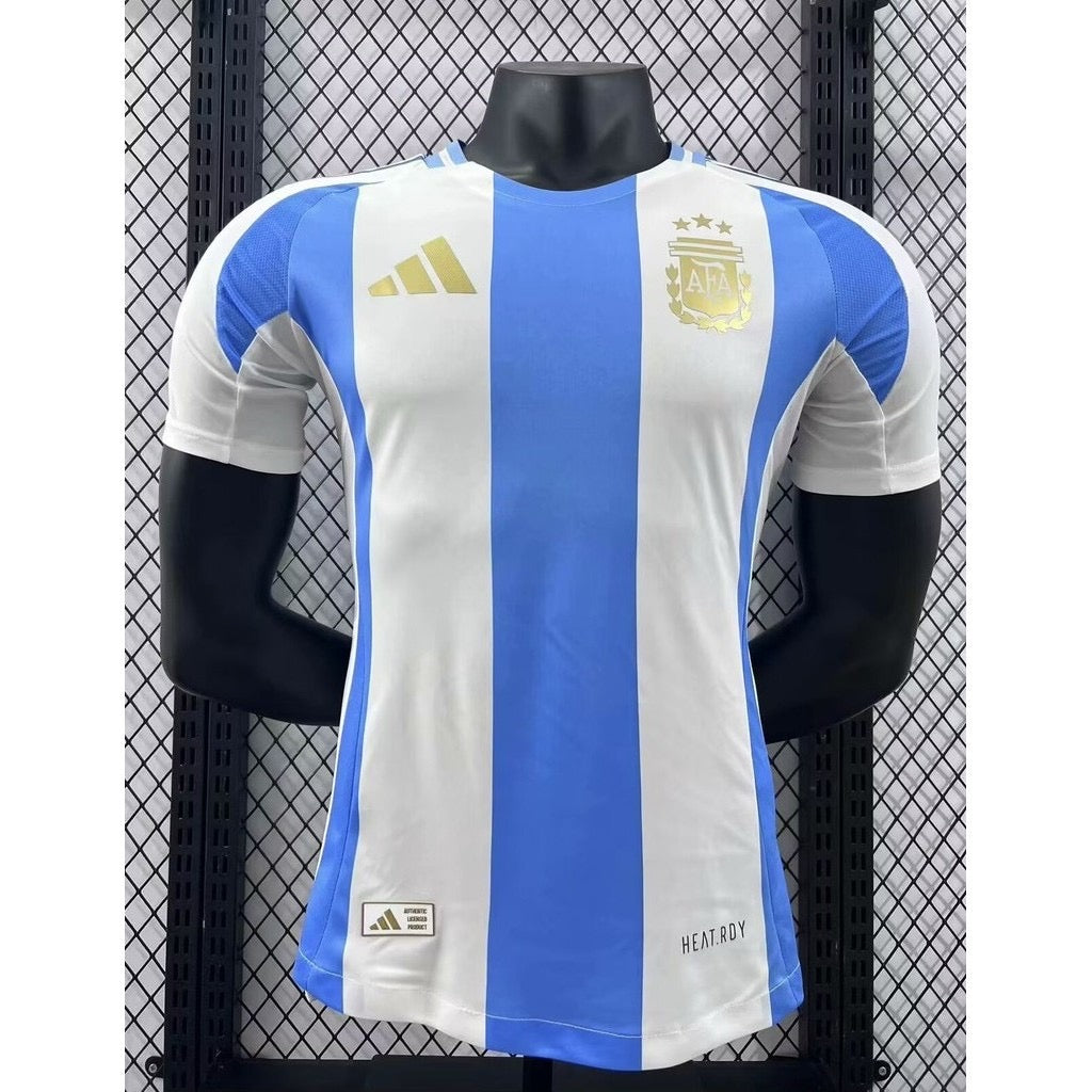 Camiseta Argentina Local Adulto 2024 Versión Fan
