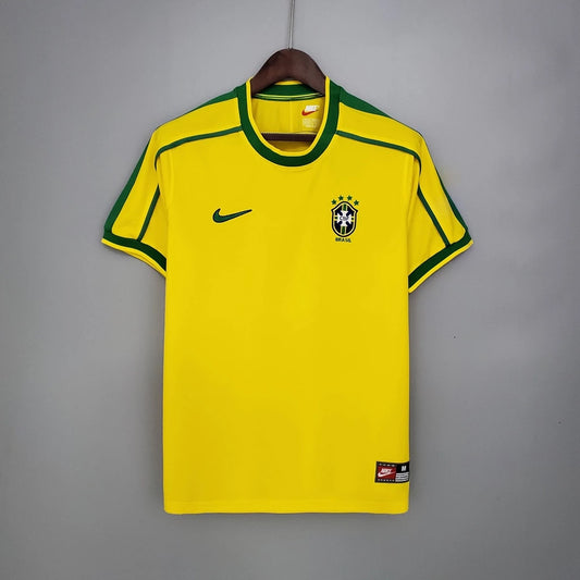 Camiseta  Brasil Local 1998 RETRO