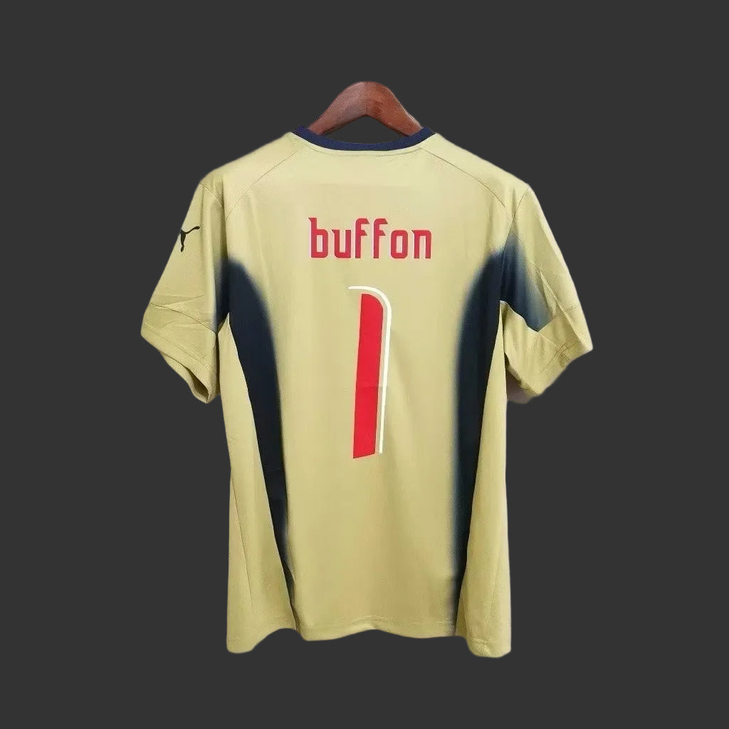 Camiseta Italia Portero/Arquero 2006 Versión Retro