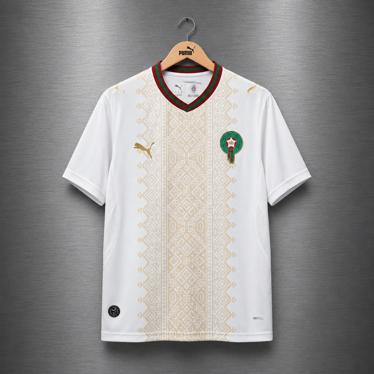 Camiseta Marrueccos Visita Mundial 2026 Version Fan