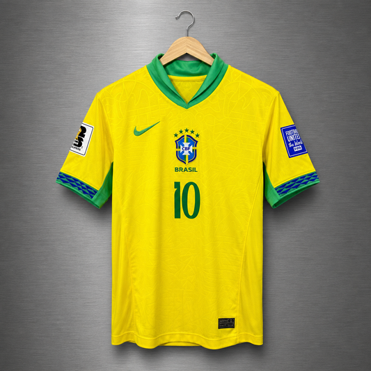 Camiseta Brasil Versión 2024-2025 Versión Infantil Niño Fan