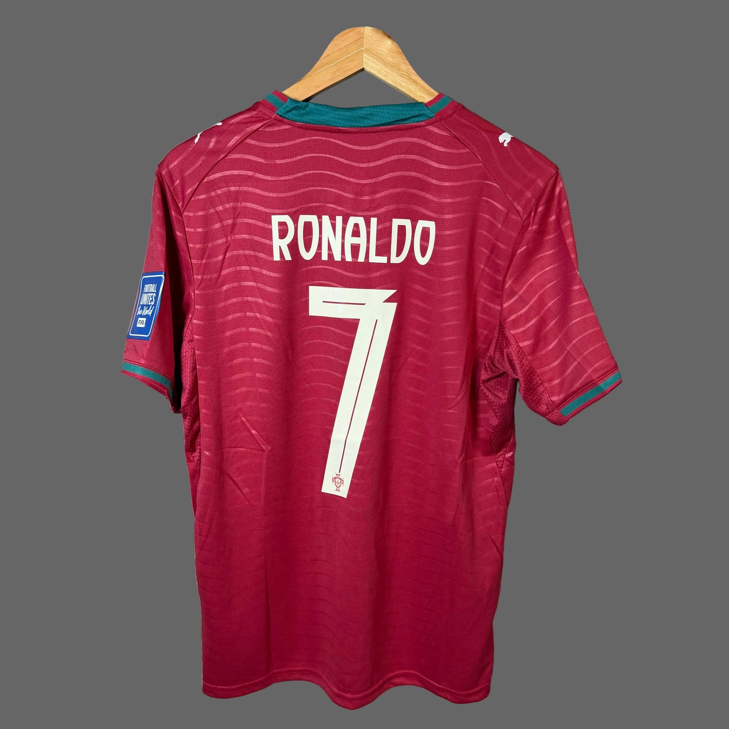Camiseta Portugal Local Mundial 2026 Version Fan