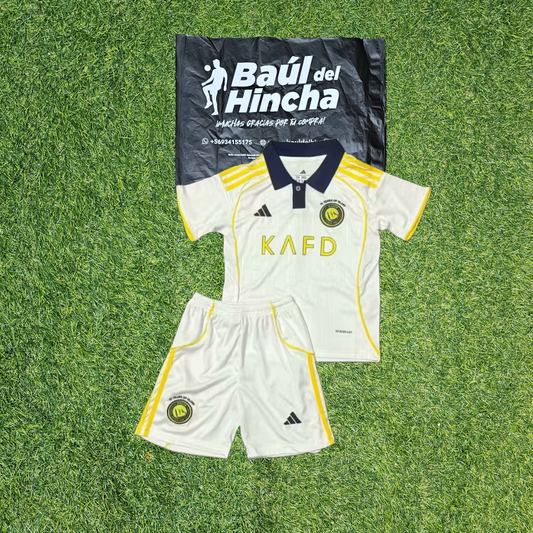 Kit Al nassr Tercera NIÑO 2025-2026