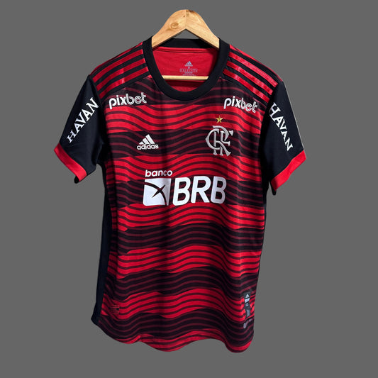 Camiseta Flamengo Local 2022-2023 Versión Infantil Niño  Fan