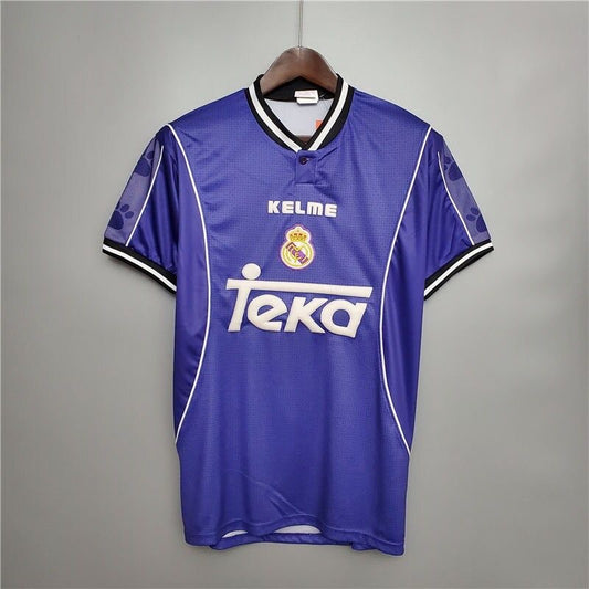 Camiseta Real Madrid Visita Local 1997-1998 Versión Retro