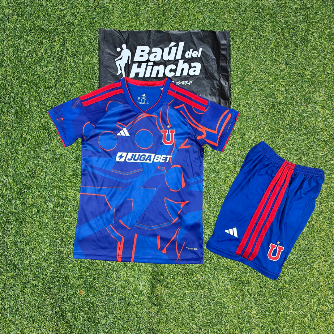 Kit universidad de Chile  Local  2026/2027 Versión Infantil Niño