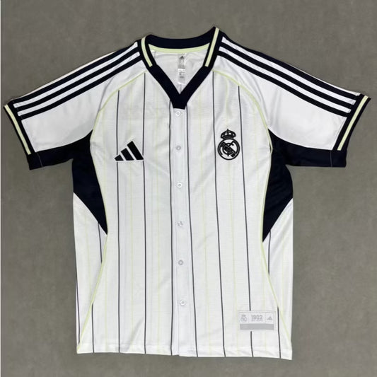 Camiseta Real Madrid Pre Partido 2025-2026 Version Fan