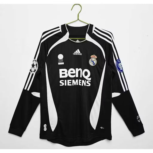 Camiseta Real Madrid  Visita  Manga larga 2006/2007 RETRO