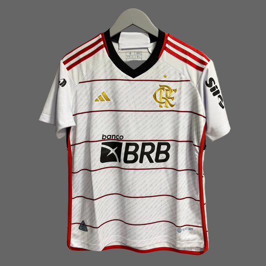 Camiseta Flamengo Visita 2023-2024 Versión Fan