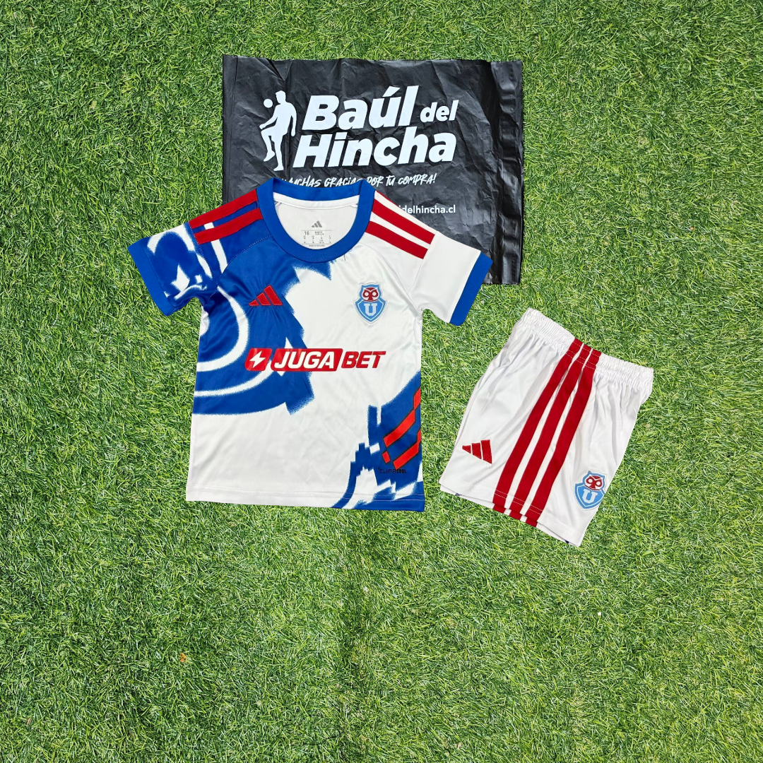 Kit universidad de Chile  Visita  2026/2027 Versión Infantil Niño