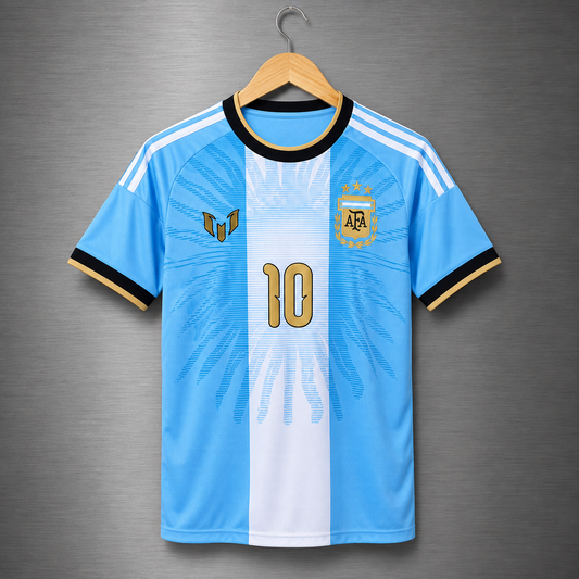 Camiseta Argentina  2026 x Messi   2026 Version Fan