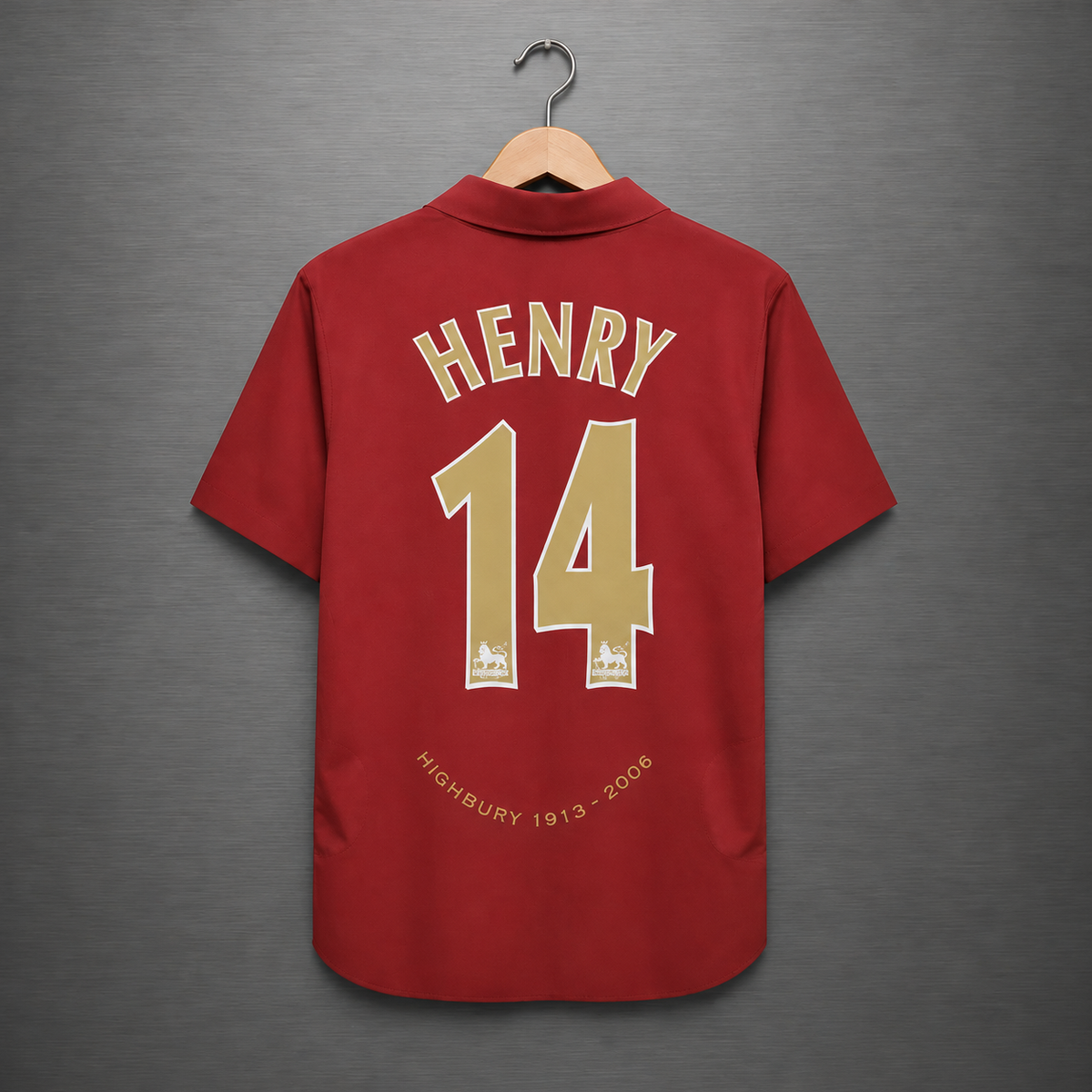 Camiseta Arsenal Highbury 2005-2006 Versión Retro
