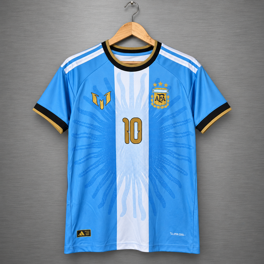Camiseta Argentina 2026 x Messi 2026 Versión Básica