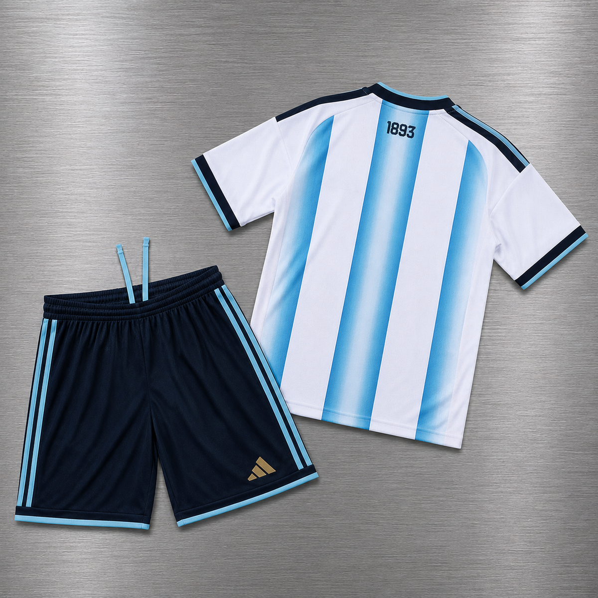 Kit Argentina Local Mundial 2026 Versión Infantil Niño
