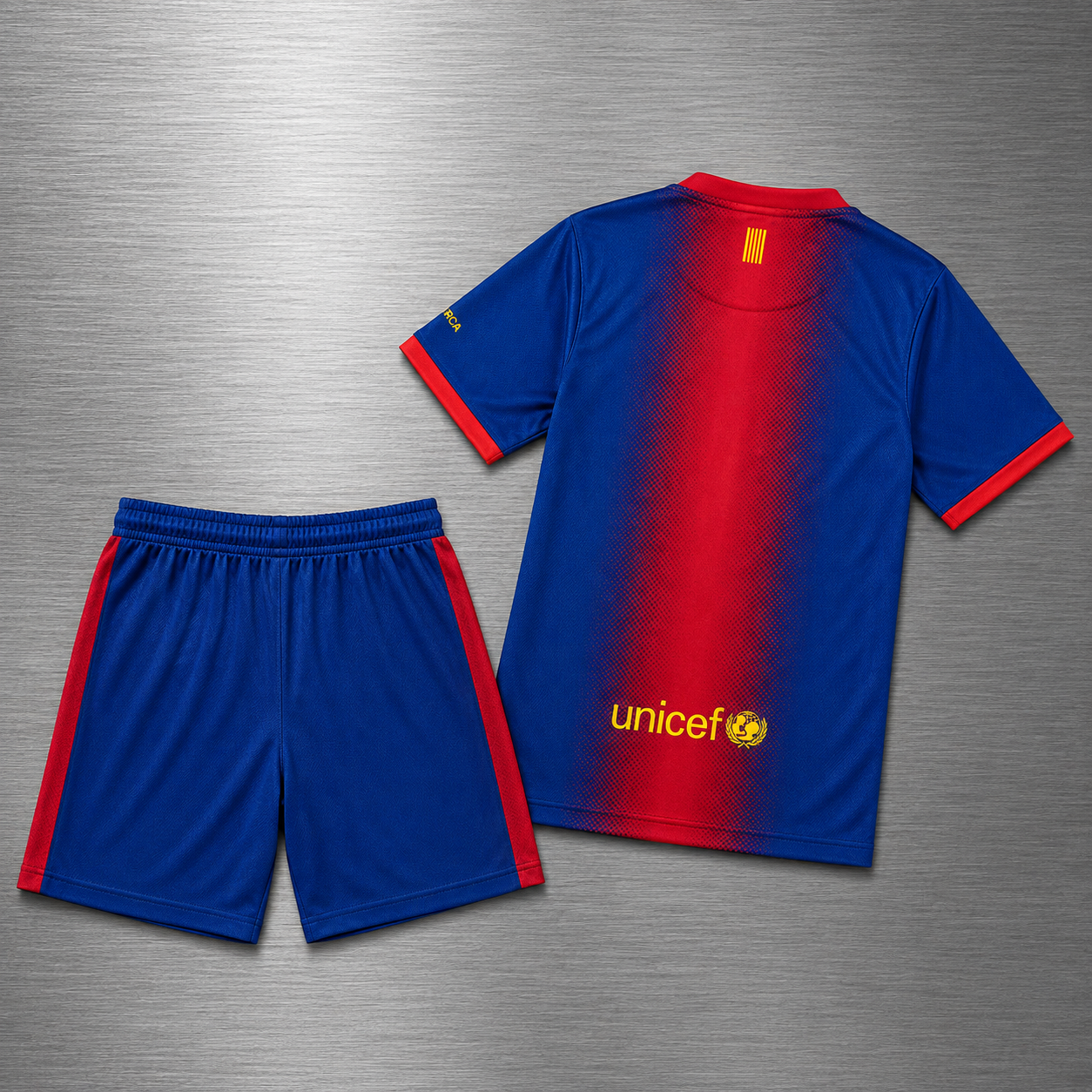 Kit Barcelona Local 2012-2013 Versión Retro Infantil Niño