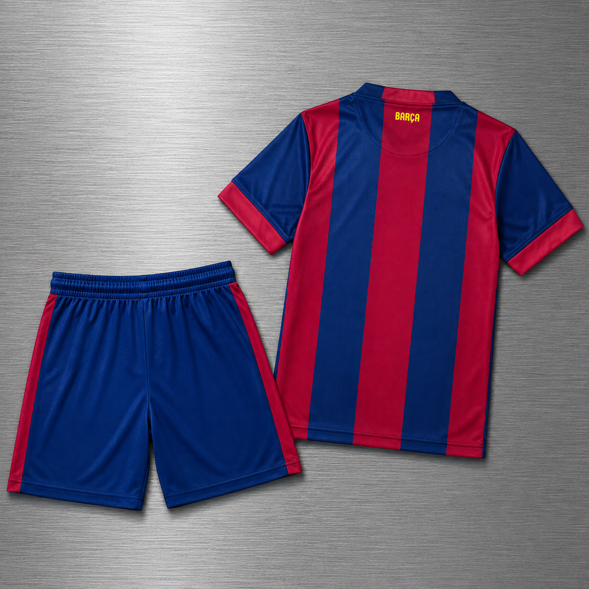 Kit Barcelona Local 2014-2015 Versión Infantil Niño Retro
