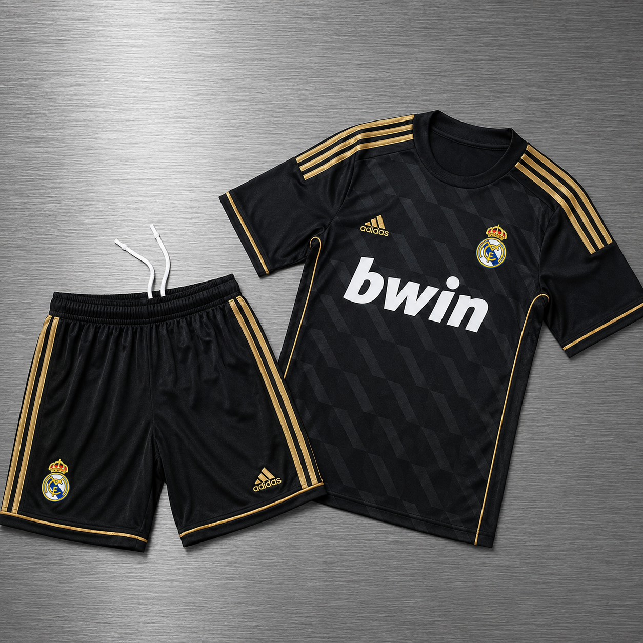 Kit Real Madrid Visita 2011-2012 Versión Infantil Niño Retro