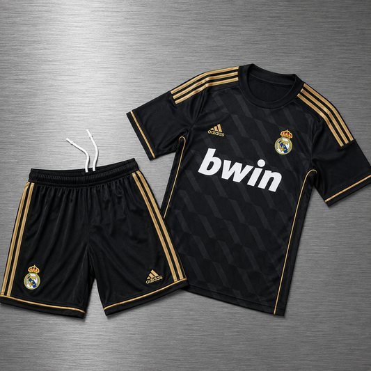 Kit Real Madrid Visita 2011-2012 Versión Infantil Niño Retro