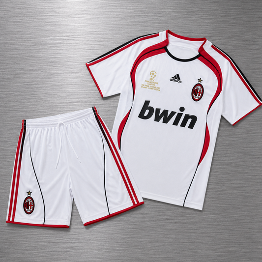Kit Milán Visita 2006-2007 Versión Retro Infantil Niño