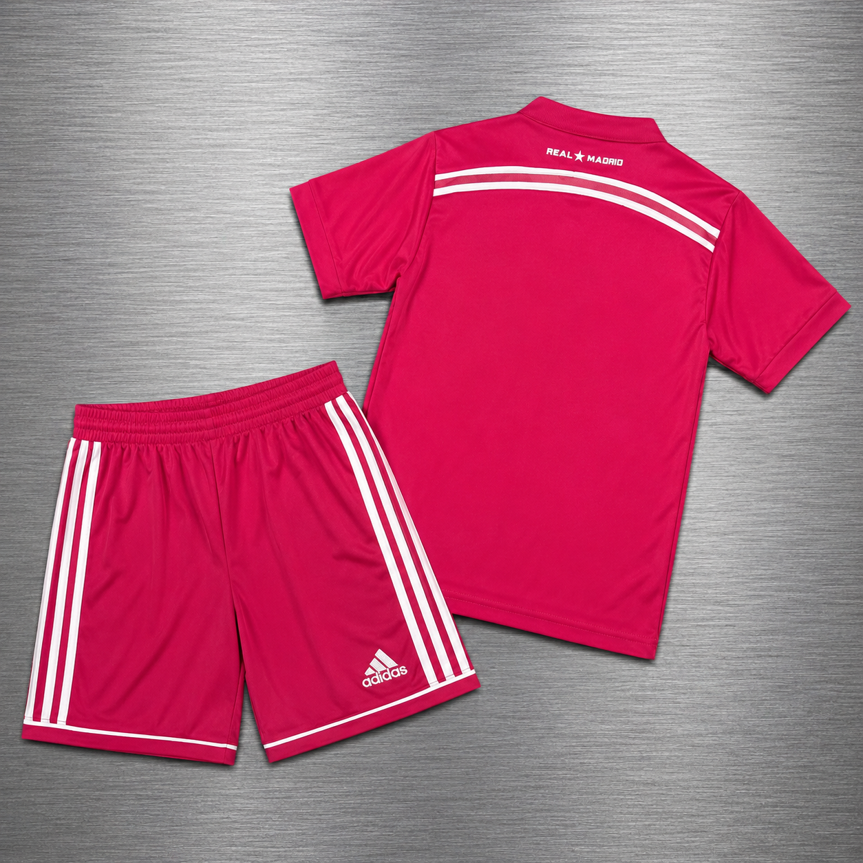 Kit Real Madrid Visita 2014-2015 Versión Retro Infantil Niño