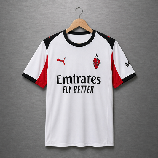 Camiseta Milán Visita 2025-2026 Versión Fan