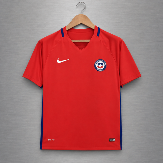 Camiseta Chile Local 2016-2017 Copa América Versión Retro