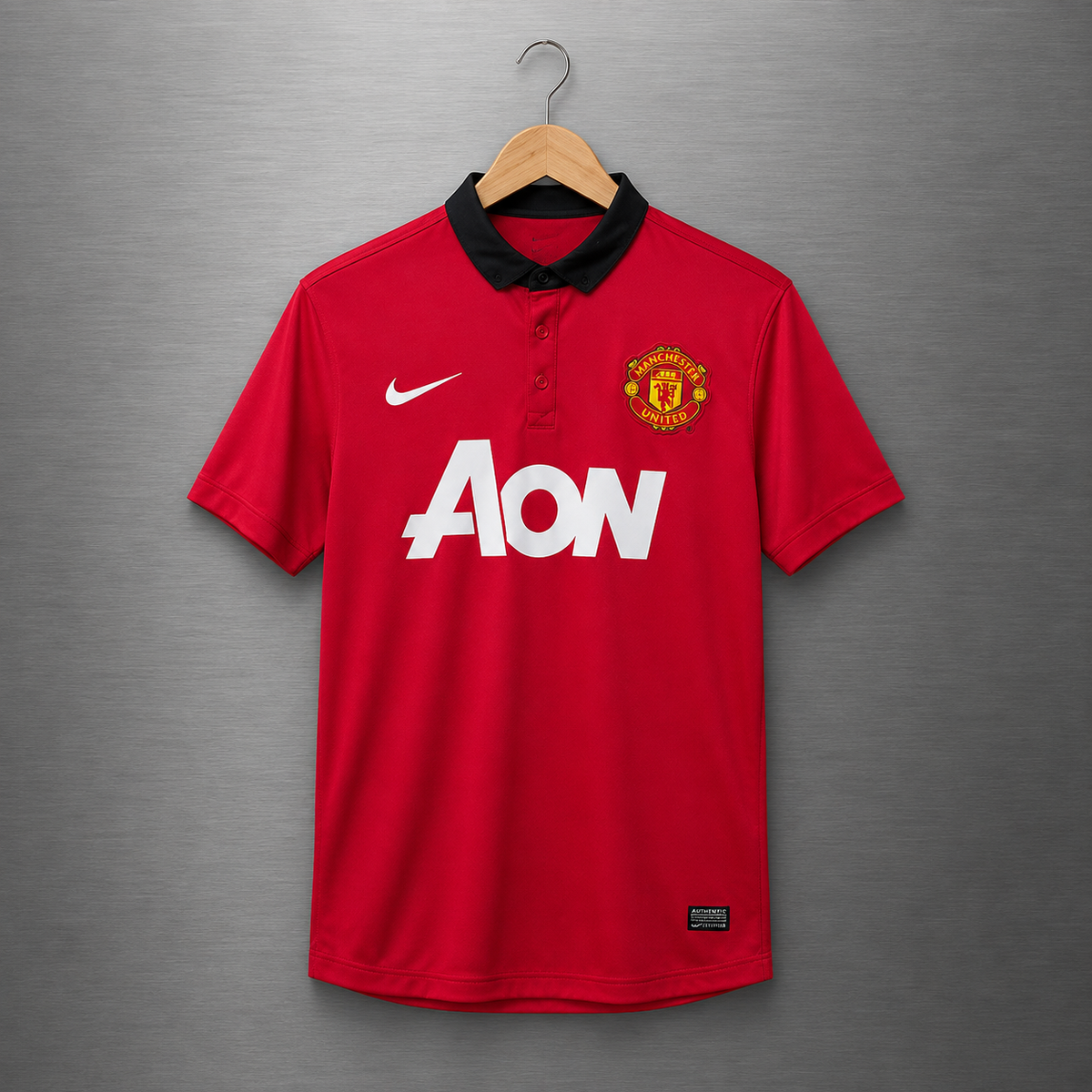 Camiseta Manchester United local  2013-2014 Versión Retro