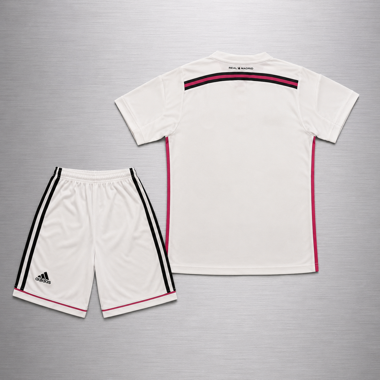 Kit Real Madrid Local 2014-2015 Versión Retro Infantil Niño
