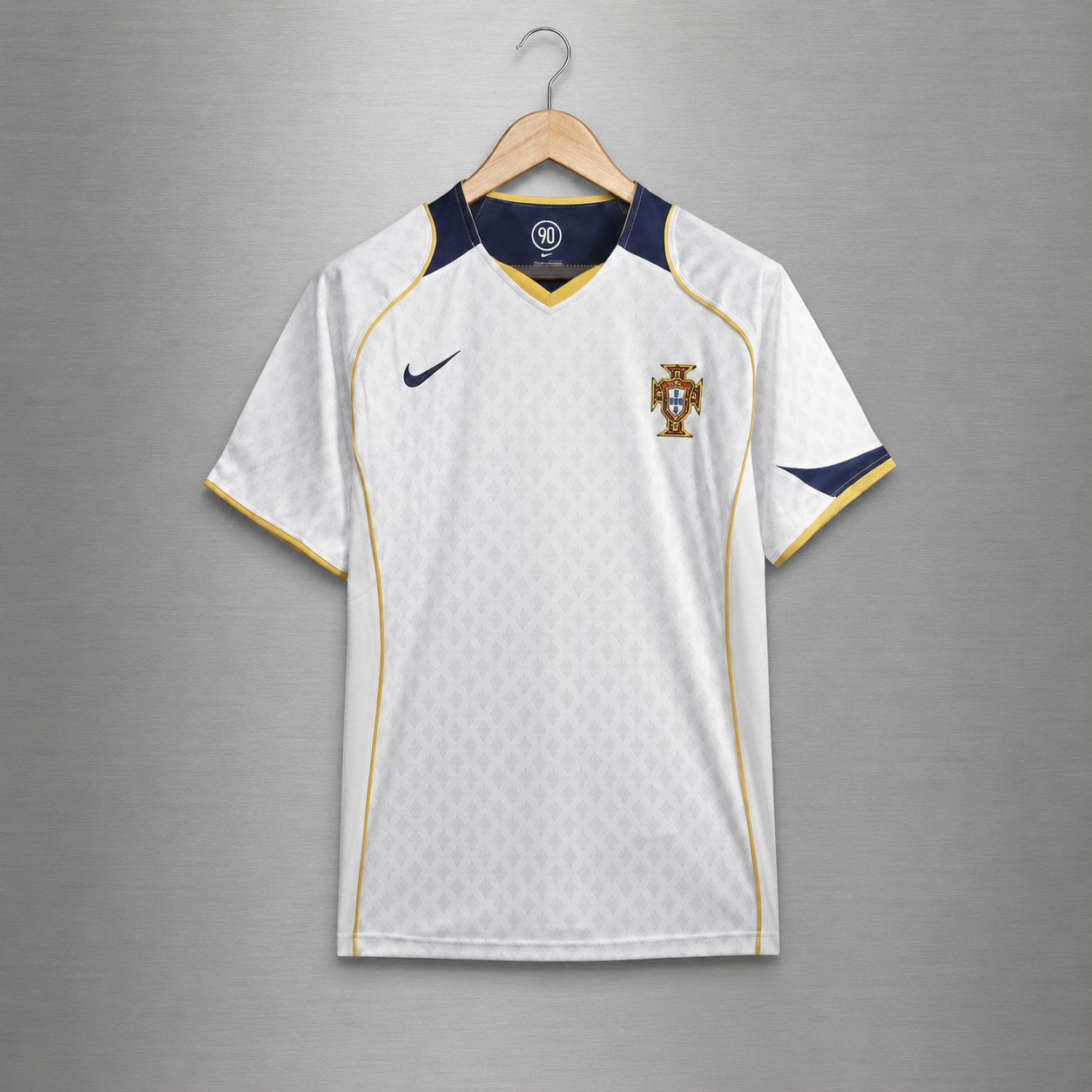 Camiseta Portugal Visita 2004 Versión Retro Fan