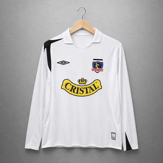 Camiseta Colo-Colo Local 2006 Manga Larga Versión Retro