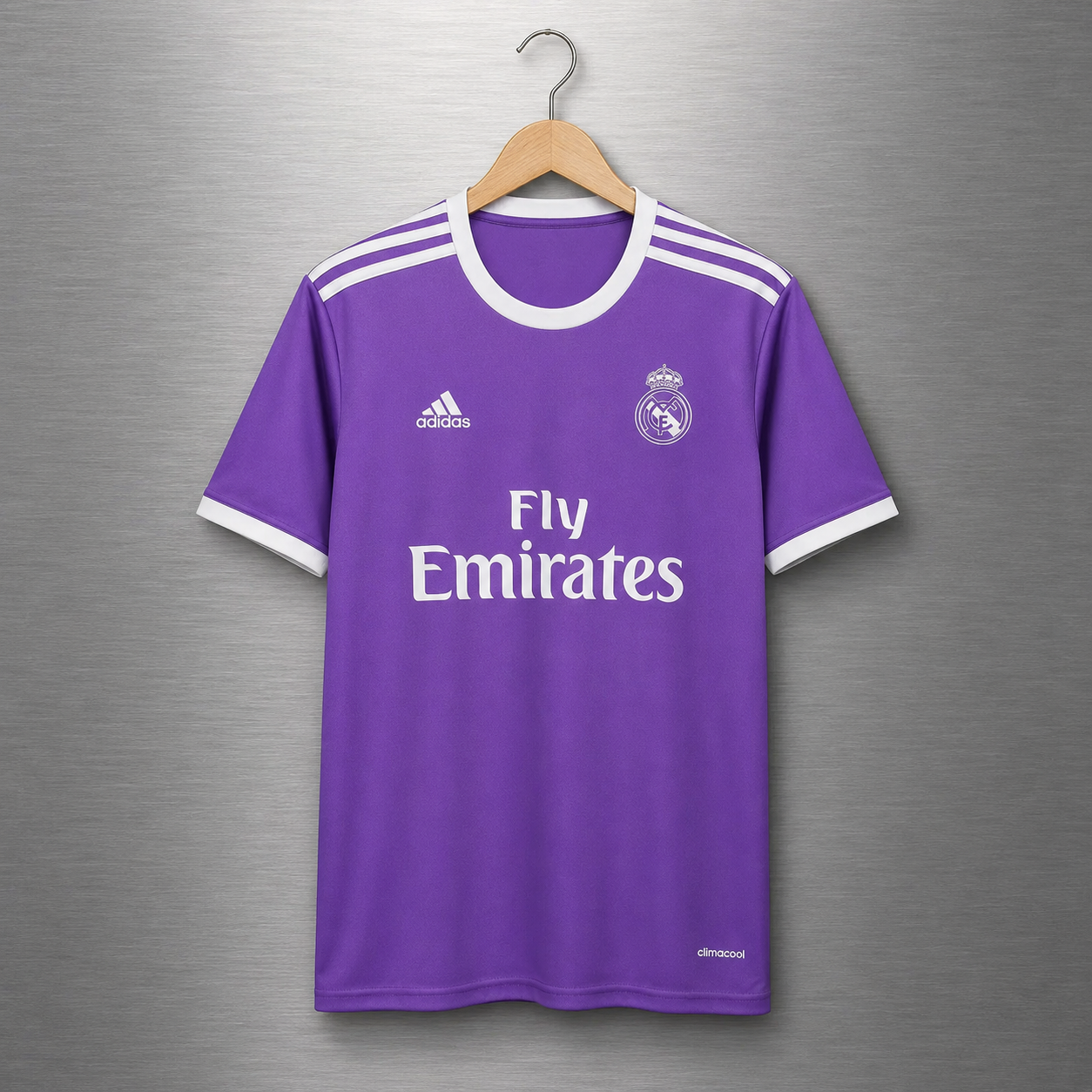 Camiseta Real Madrid Visita 2016-2017 Versión Retro