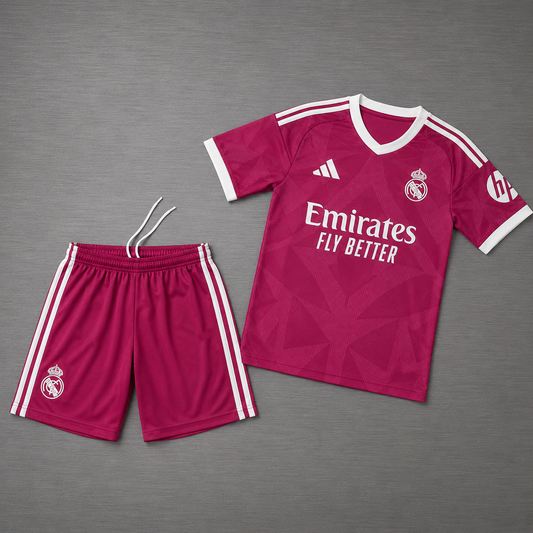 Kit Real Madrid Tercera Equipacion 2026-2027 Versión Infantil Niño