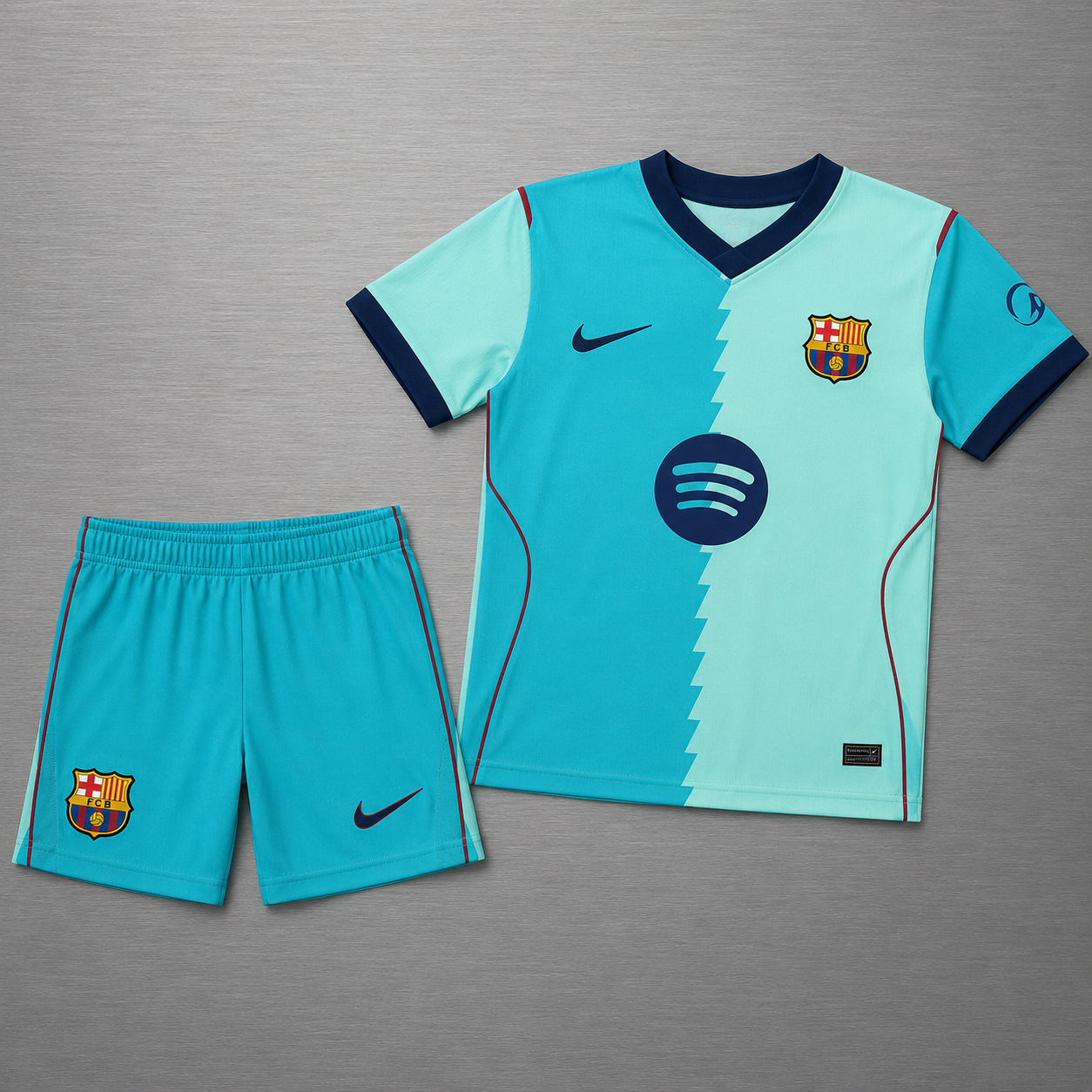 Kit Barcelona Tercera Equipacion 2026/2027 Versión Infantil Niño