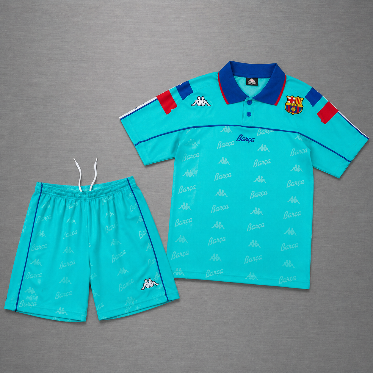 Kit Barcelona Visita 1992-1995 Versión Infantil Niño Retro