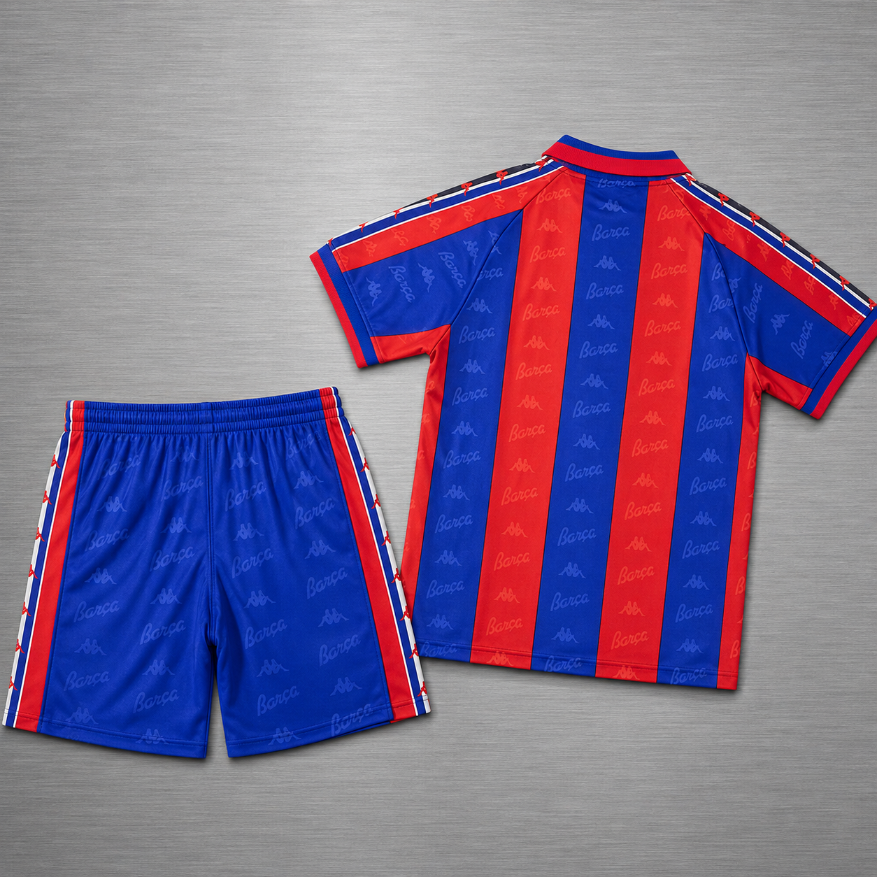 Kit Barcelona Visita 1996-1997 Versión Infantil Niño Retro