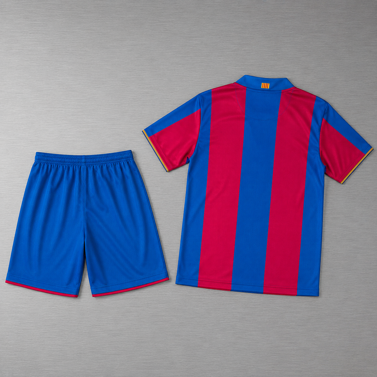 Kit Barcelona Local 2007-2008 Versión Infantil Niño Retro