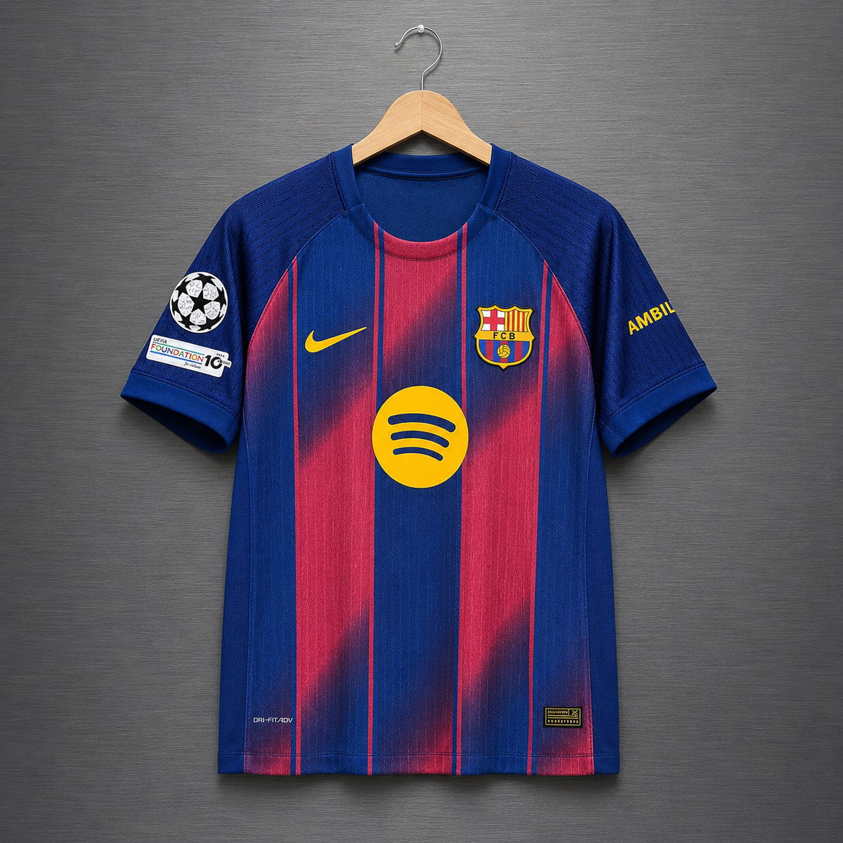 Camiseta Barcelona Local 2025-2026 Versión Básica