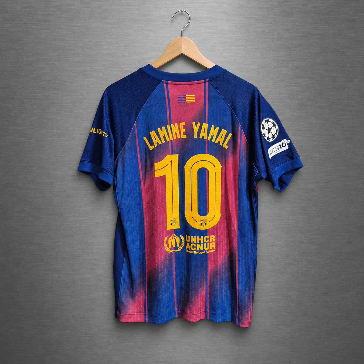 Camiseta Barcelona Local 2025-2026 Versión Básica